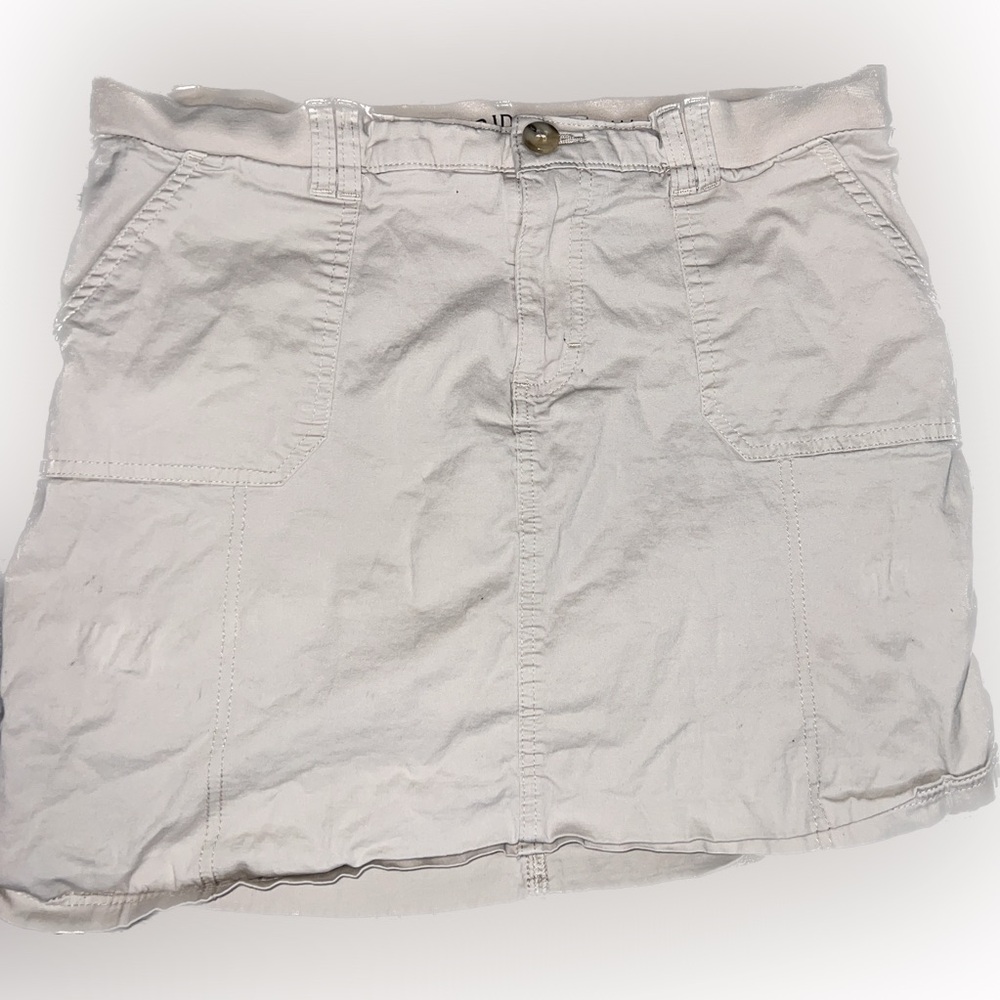 Riders by Lee Cream Mini Skirt
